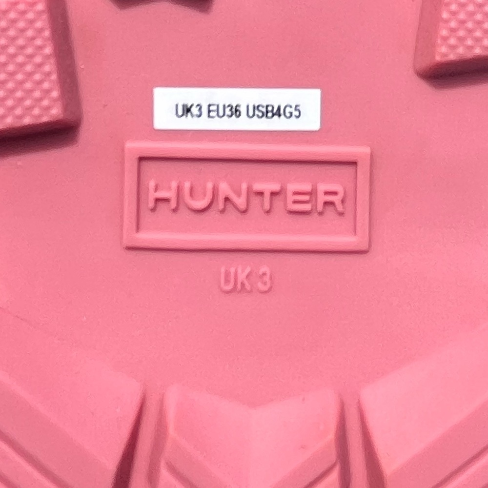 NWT Hunter BK Snow Boot In Purring Pink Size Girl 5 - Picture 13 of 14